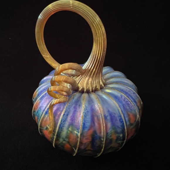 JACK PINE, Artist Signed Multi-colored Decorative Gourd - Picture 4 of 8